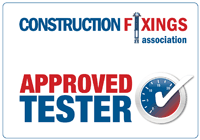 Construction Fixings Association Approved Tester
